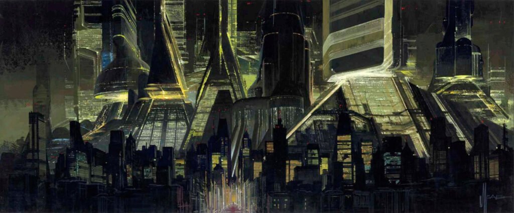 Syd Mead - Blade Runner Concept Art (1982)